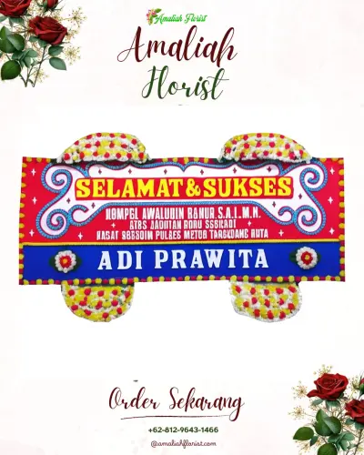 Karangan Bunga Ucapan Selamat situmulya